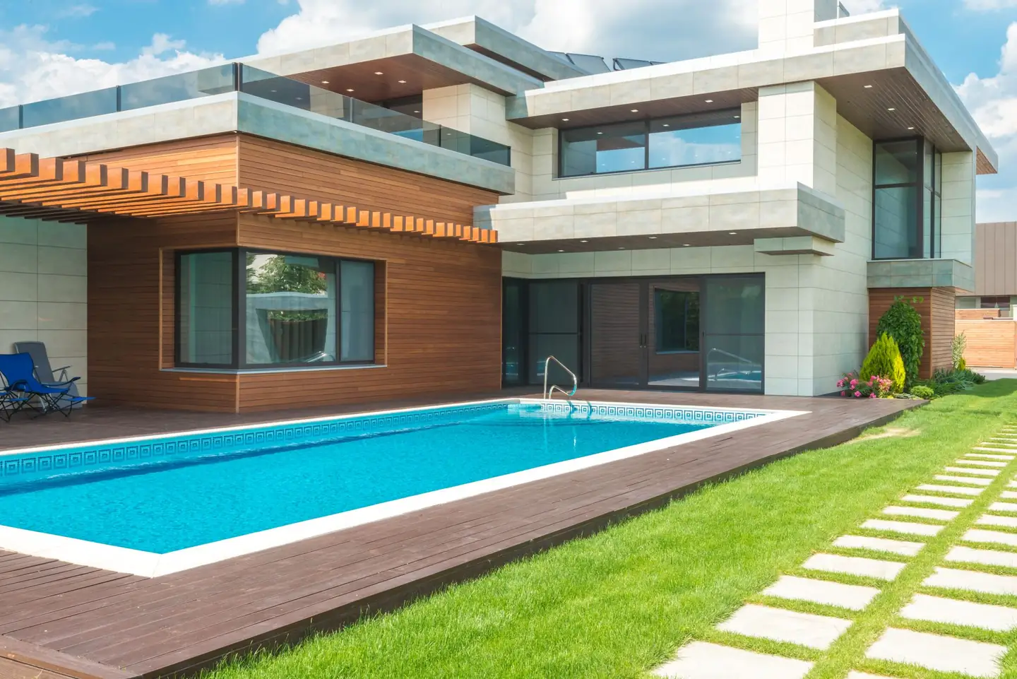 Swimming pool built in Vale of Clwydd, NSW